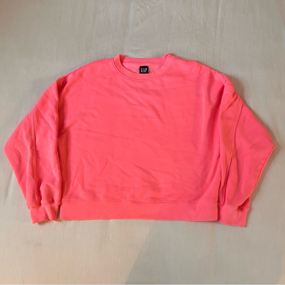GAP Women's Cropped Crewneck Sweatshirt